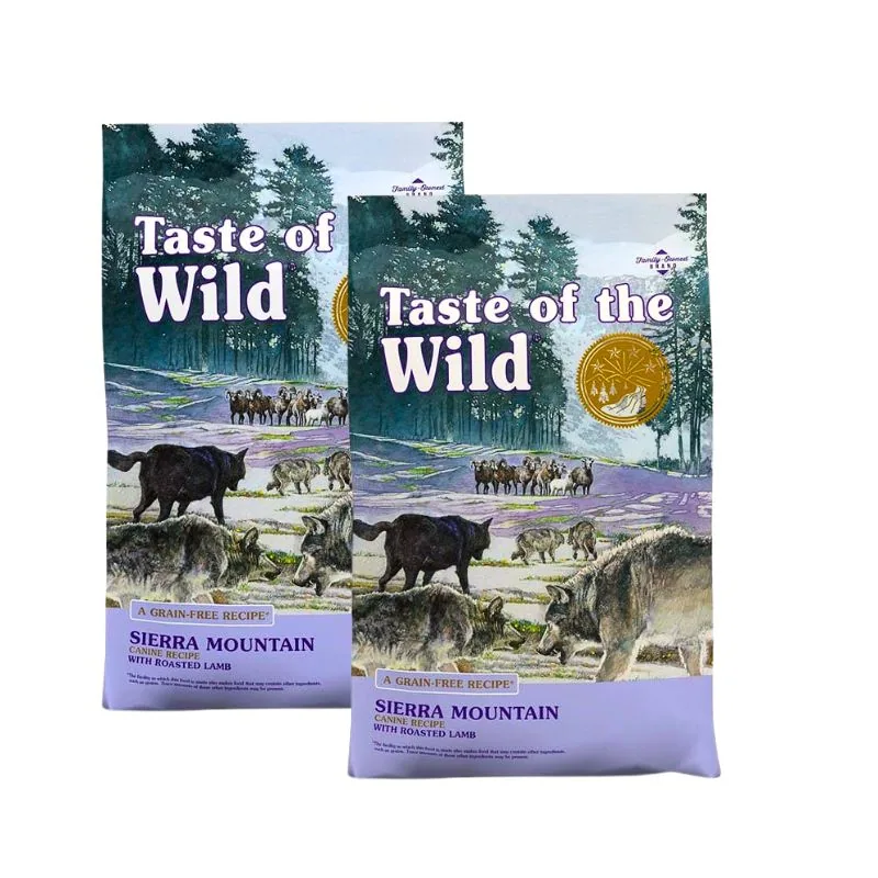 24.4 kg de Taste of the Wild Sierra mountain Cordero - Pack ahorro