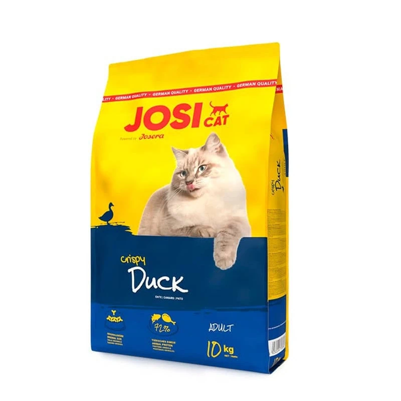 Josera - Josicat Crispy Duck 10 kg - Pato delicioso y digestión saludable