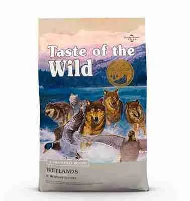 Taste of the Wild - Wetland Pato Codorniz y Pavo 5.6 kg