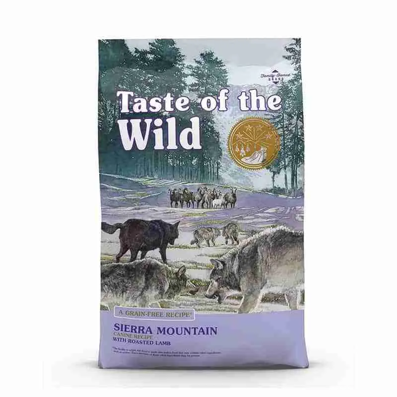 Taste of the wild - Sierra Mountain Cordero 5.6 kg