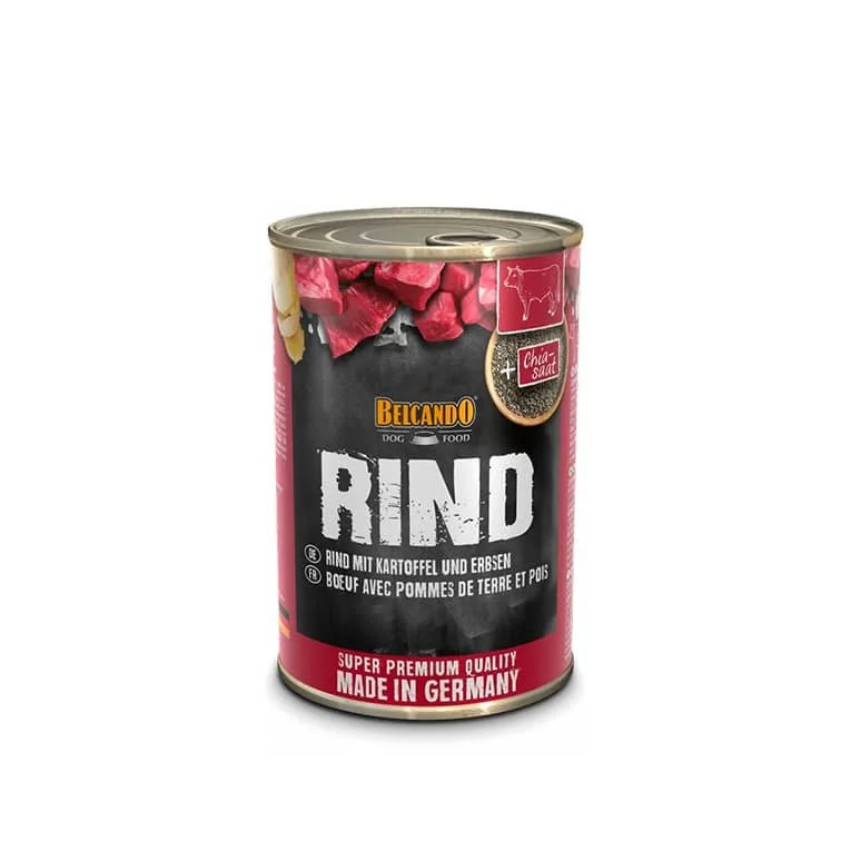 Belcando Lata Rind Ternera con Patata y Guisantes 400gr