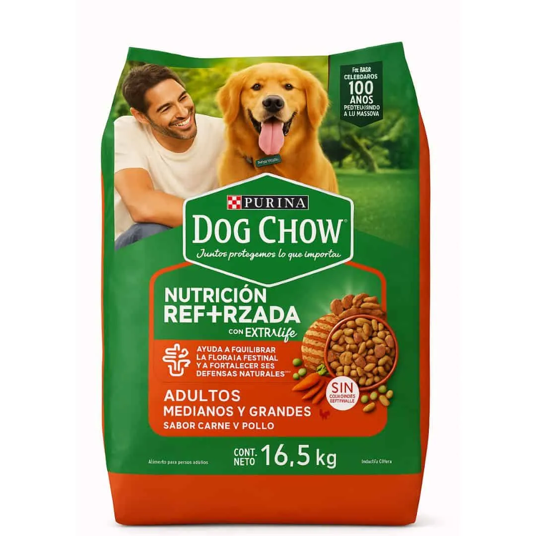 Dog Chow Adulto Razas Medianas y Grandes 16.5 kg