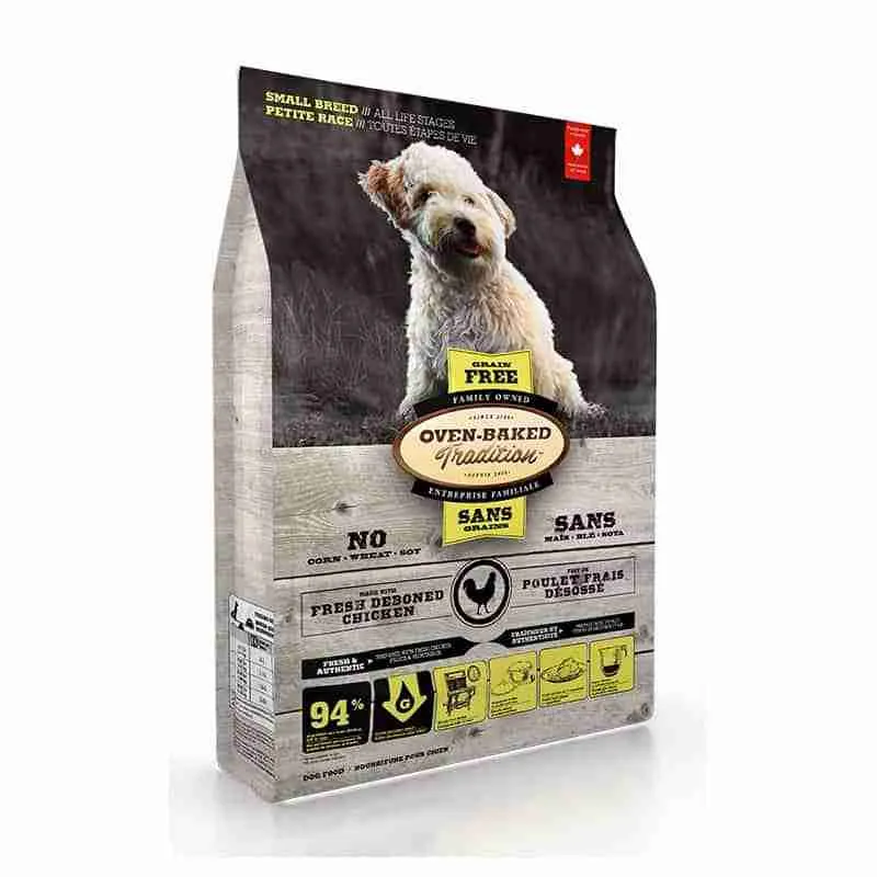 Oven Baked - Grain free razas pequeñas - Pollo 2,27 kg