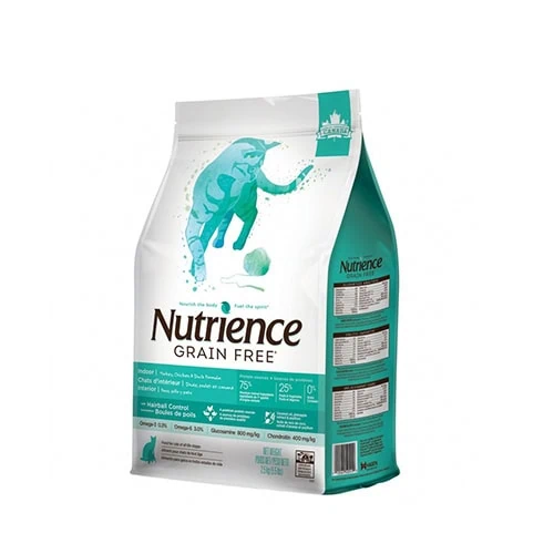 Nutrience Grain free cat indoor 2,5 kg