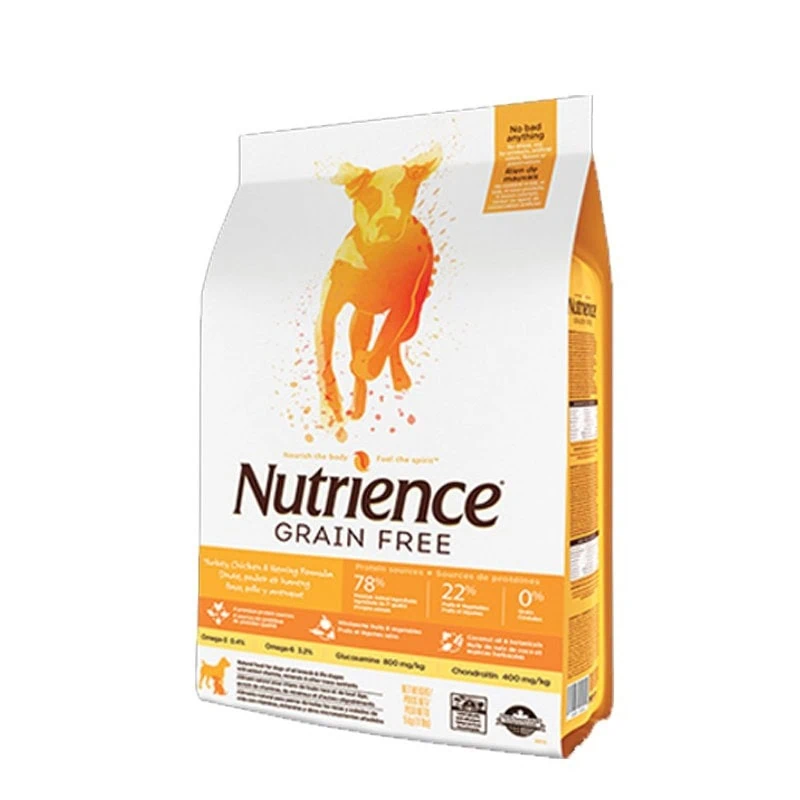 Nutrience Grain free perro adulto Pavo, pollo y arenque 10 kg
