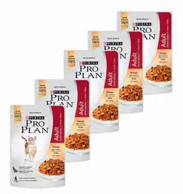Promo 5 proplan húmedo gato adulto