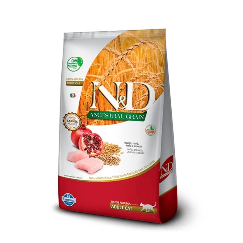NyD Ancestral Grain Gato ADULTO – Pollo 7.5 kg