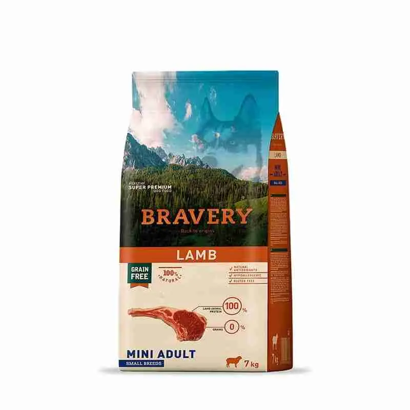 Bravery Perro Mini Adulto Cordero