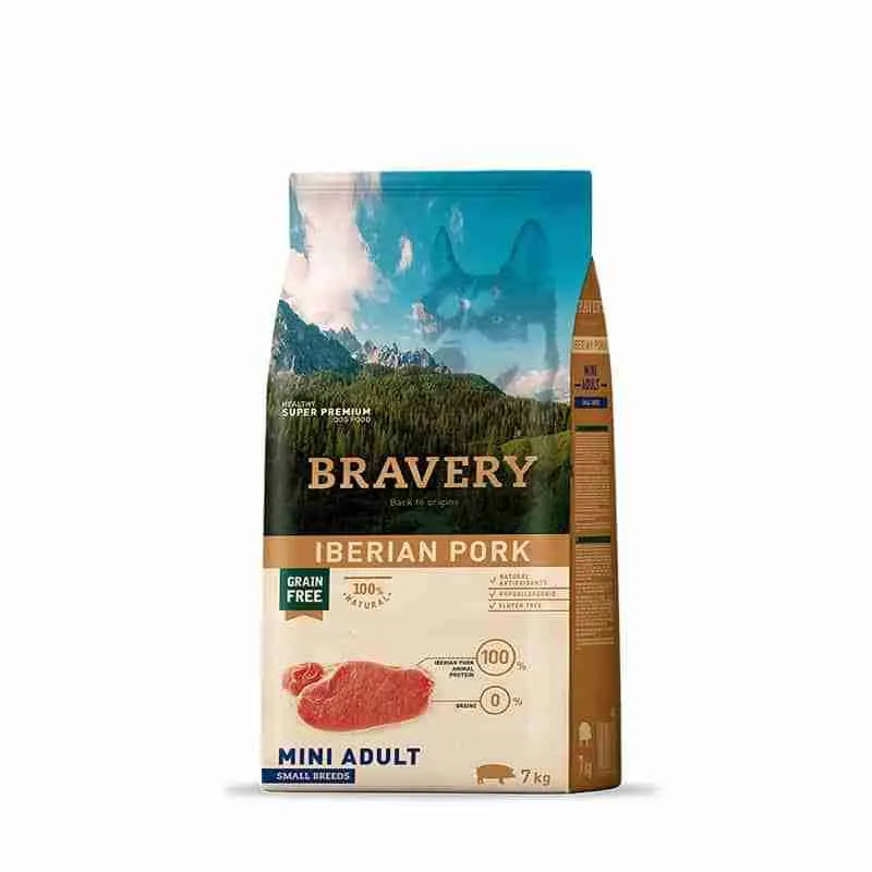 Bravery Perro Mini Adulto Iberian Pork
