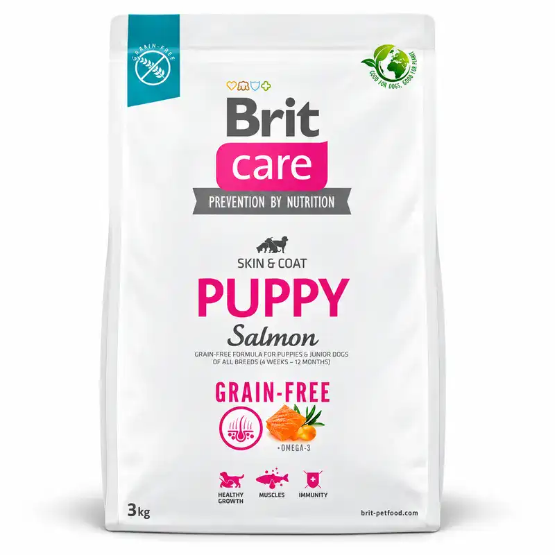 Brit Care Grain Free Puppy Salmón 3 kg