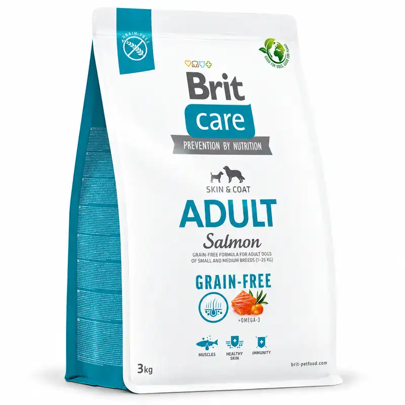 Brit Care Grain Free Adulto Salmón 3 kg
