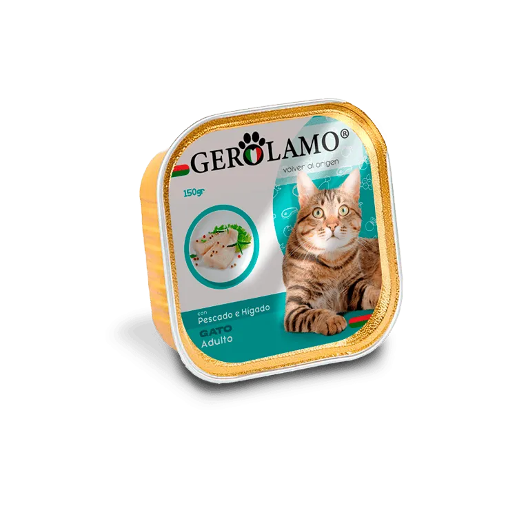 Paté Gerolamo Gato - Pescado e Hígado