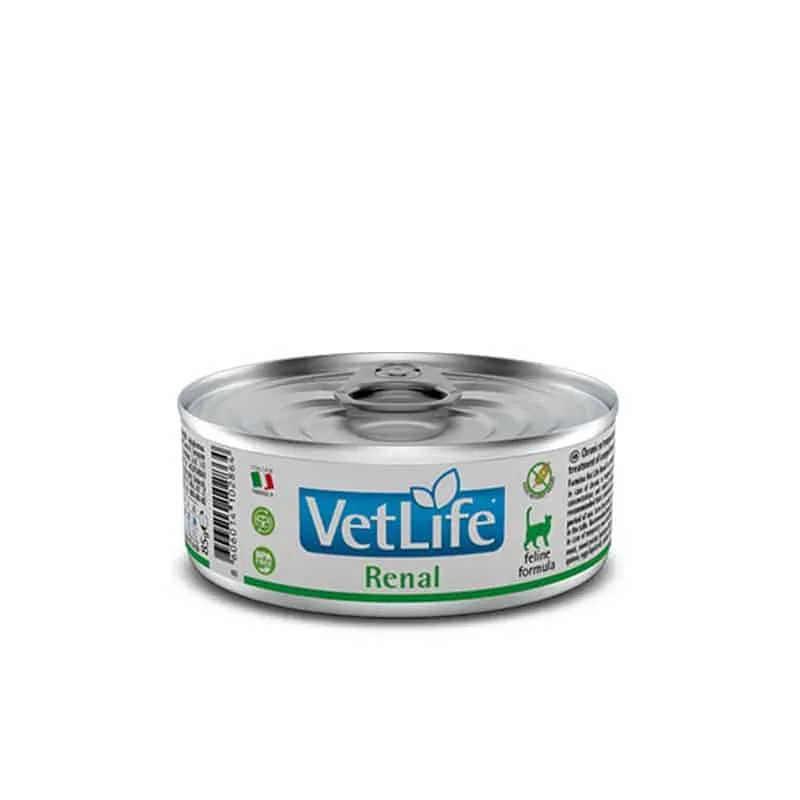 Vet Life - Lata Gato Renal 85 g