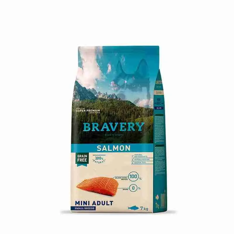 Bravery Perro Mini Adulto Salmón
