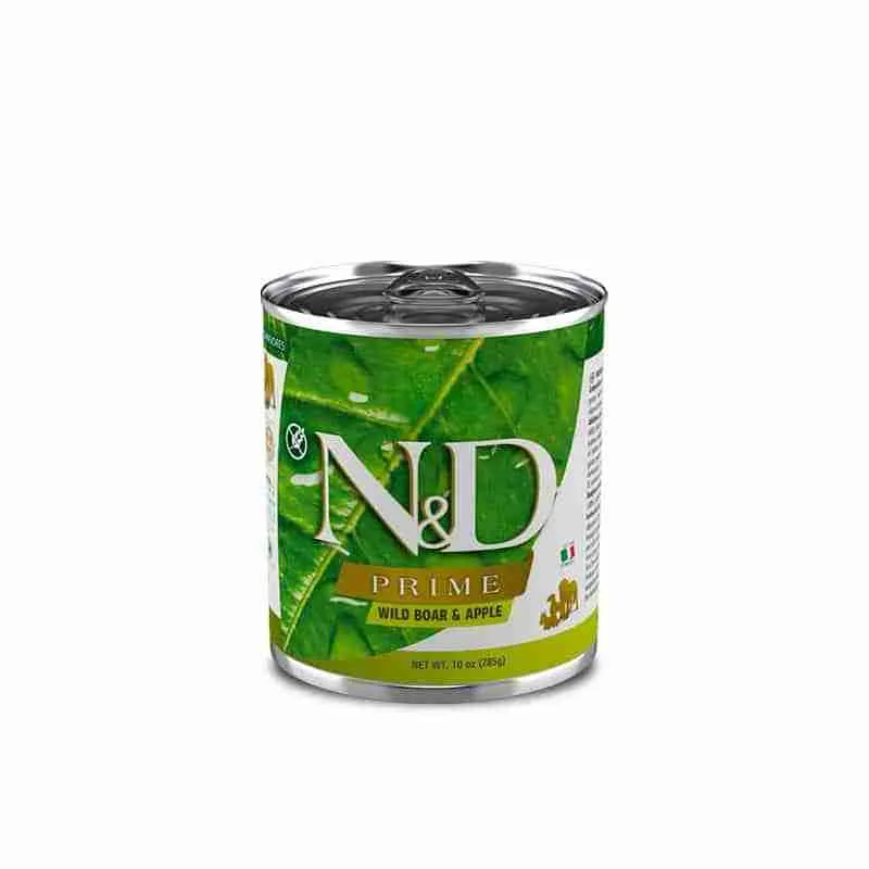 N&D Canine Prime Jabalí y Manzana Lata