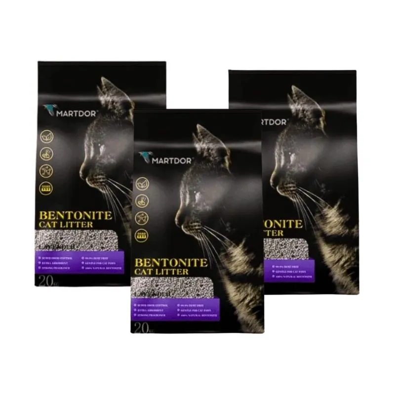 Pack Martdor 24 kg Arena Sanitaria Lavanda (3×8 kg)
