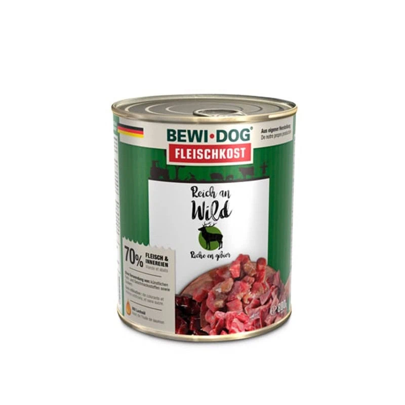 Lata Bewidog Rico en Venado 800 g