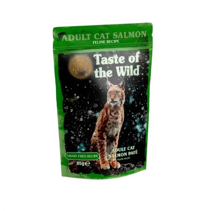 Sachet Pouch Taste Of The Wild - Alimento Húmedo Gato Adulto Salmon Paté 85 grw