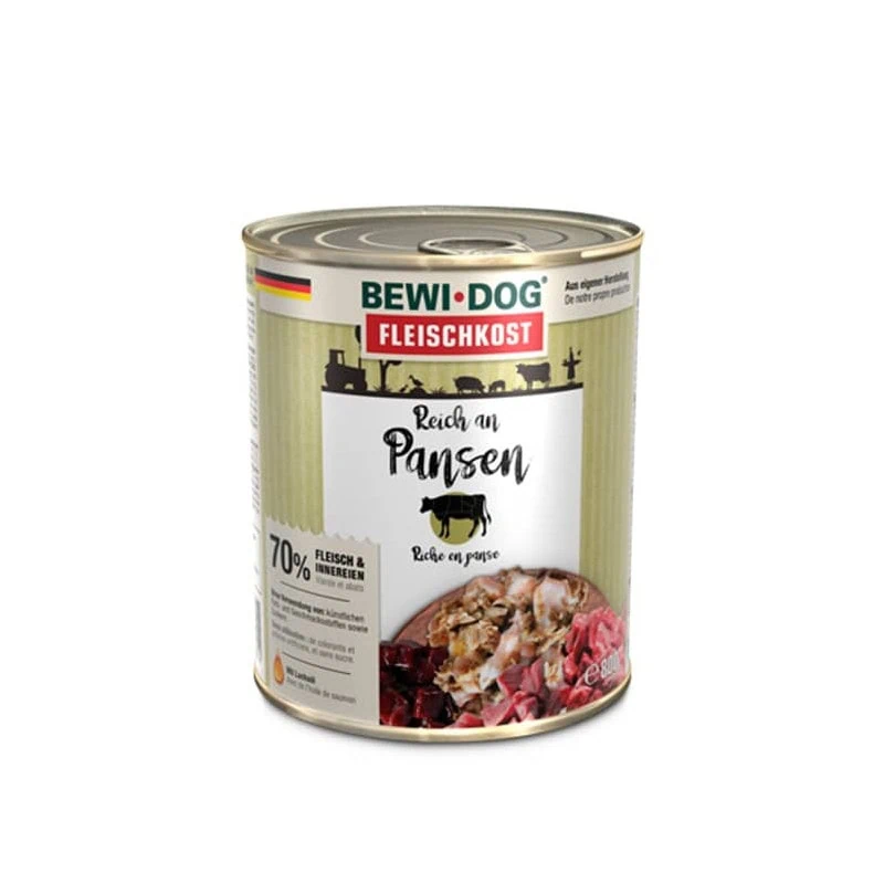 Lata Bewidog Rico en Panza, Carne y Menudillos 800 g