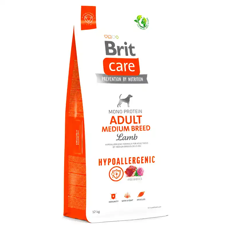 Brit Care Medium Lamb – Cordero y Arroz 12 kg