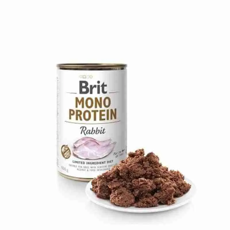 Brit care mono protein lata conejo