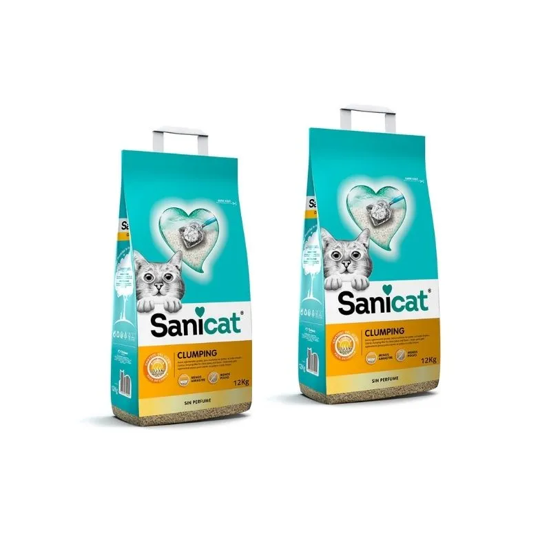 Pack 24kg Sanicat Arena Sanitaria para Gatos
