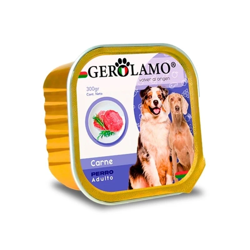 Gerolamo Paté Perro Adulto Carne 300 g