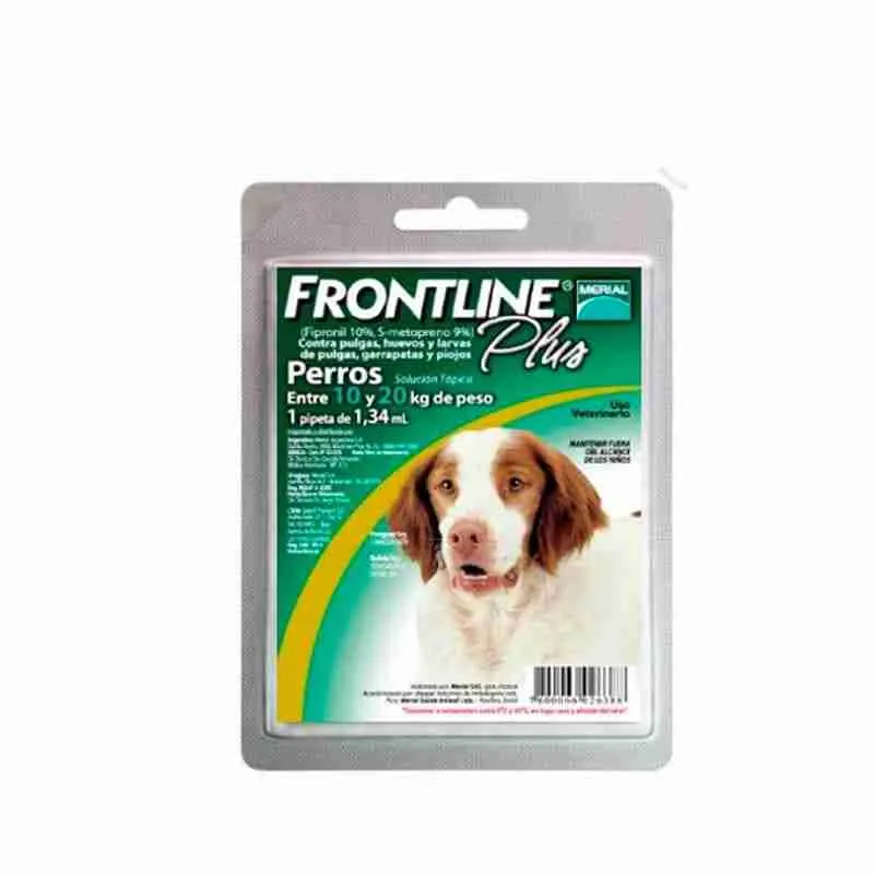 FRONTLINE PLUS PERRO PIPETA 10 a 20 kg