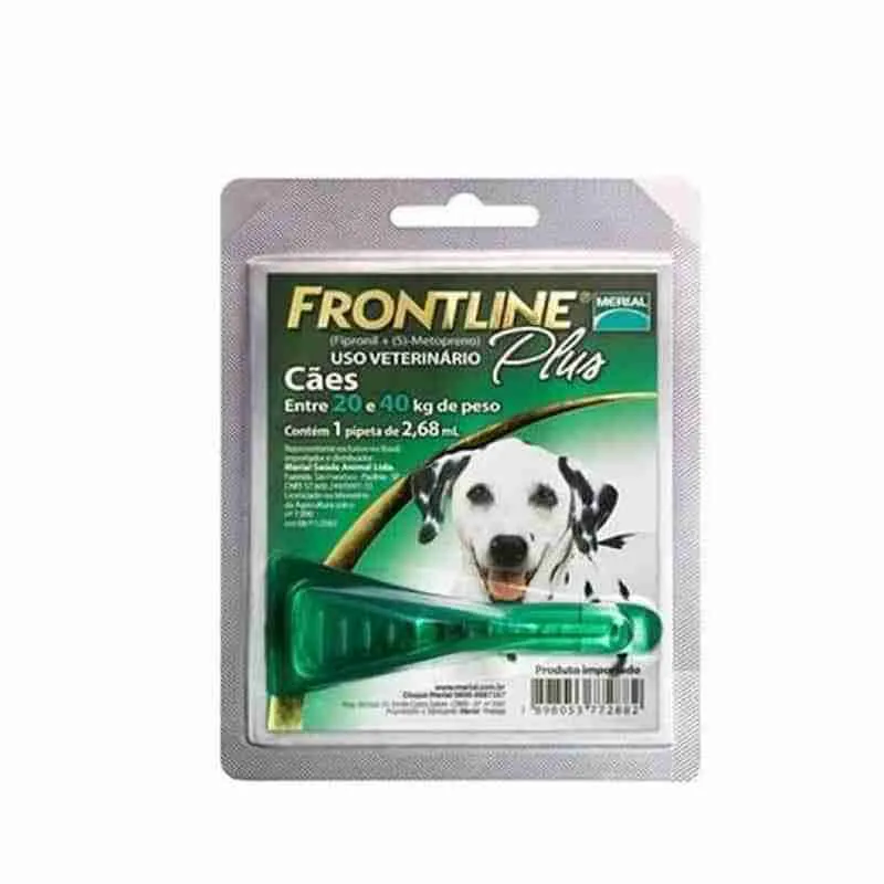 FRONTLINE PLUS PERRO PIPETA 20 a 40 kg