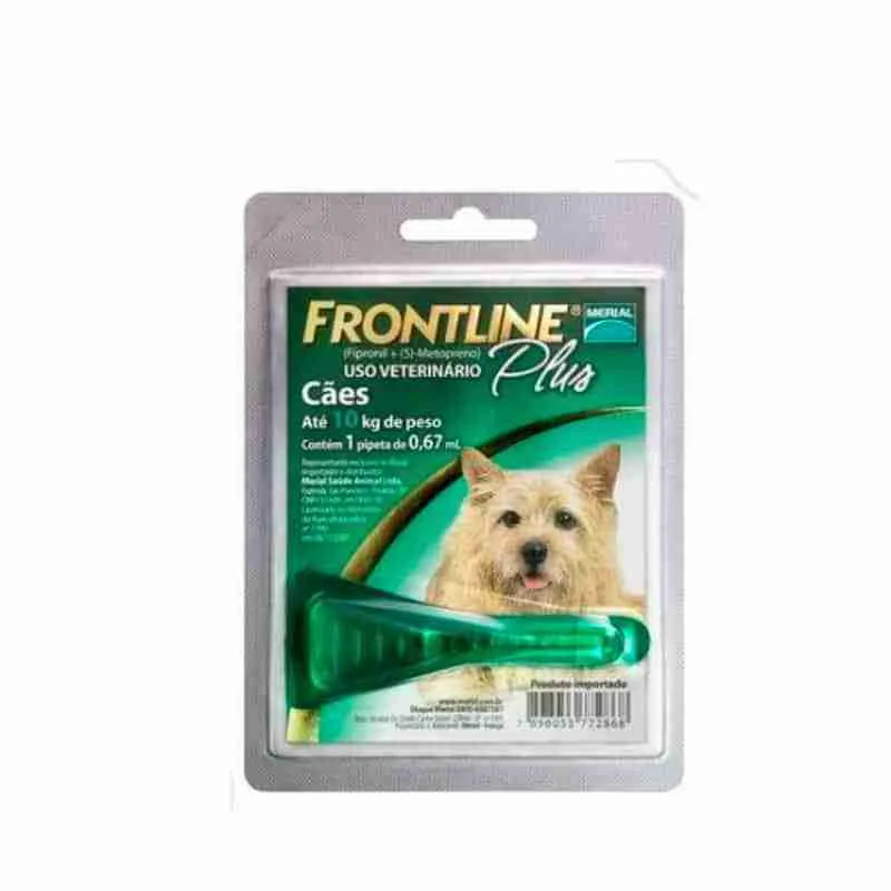 FRONTLINE PLUS PERRO PIPETA hasta 10 kg