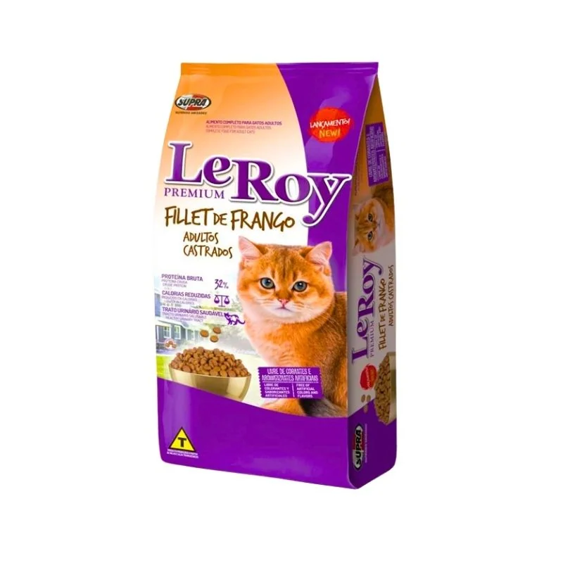 Leroy Grille Pollo Para Gatos 10kg