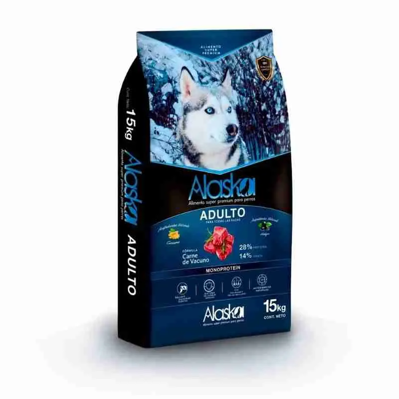Alaska Adulto 15 kg Alimento Super Premium
