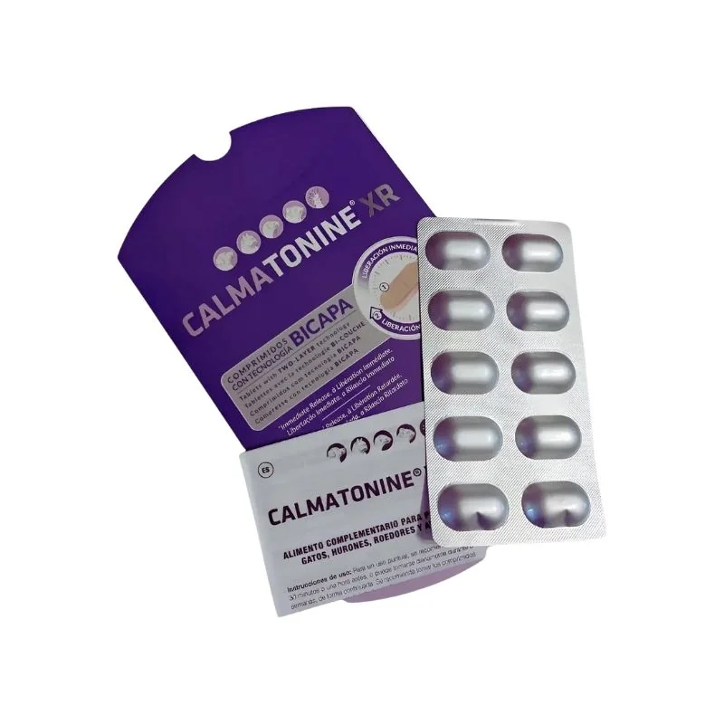 Calmatonine 10 comprimidos (Calmante de perro y gato) Venc Noviembre 2026