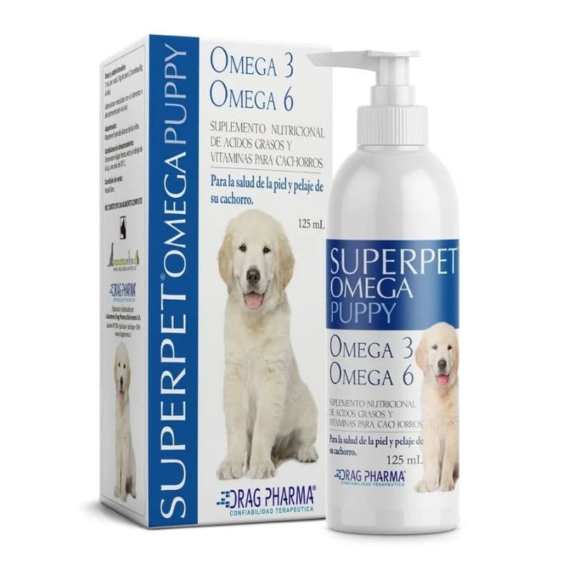 Superpet Omega 3 y 6 Puppy Cachorro 125 ml