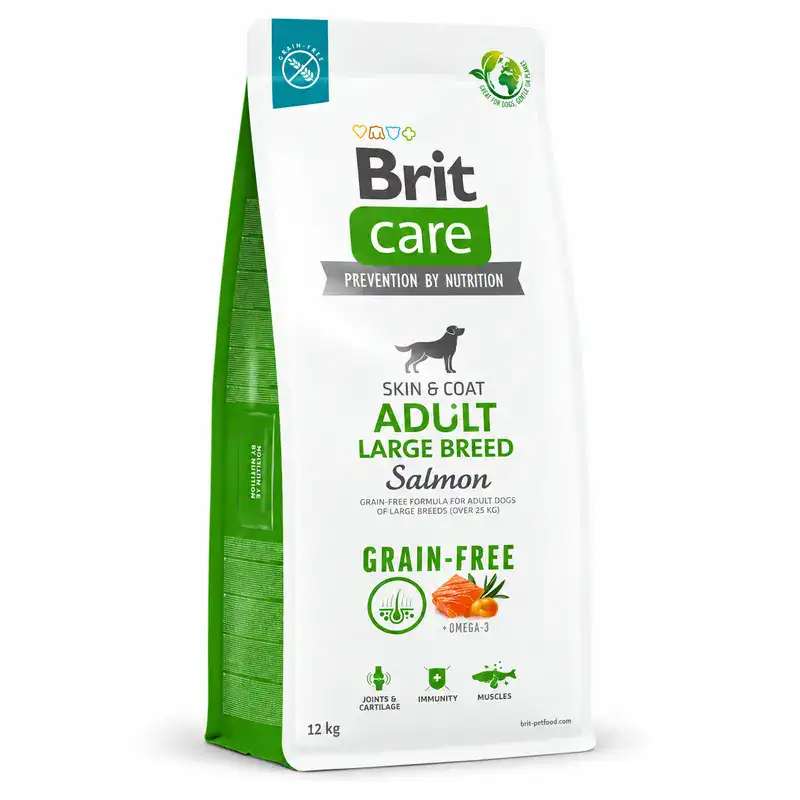 Brit Care Grain Free Adult Large Salmón 12 kg