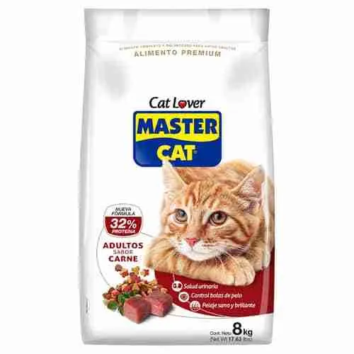 Master Cat 20kg- Alimento para gatos - Sabor Carne