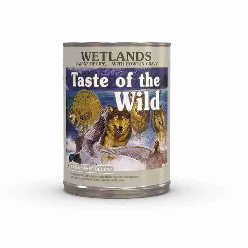 Lata Taste of the wild - Wetland - Pato y Pollo 390gr