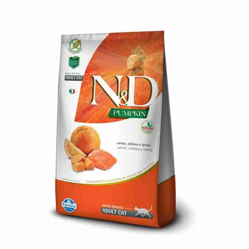 NyD Pumpkin Gato Adulto- Salmon, Calabaza y Naranja 1.5kg