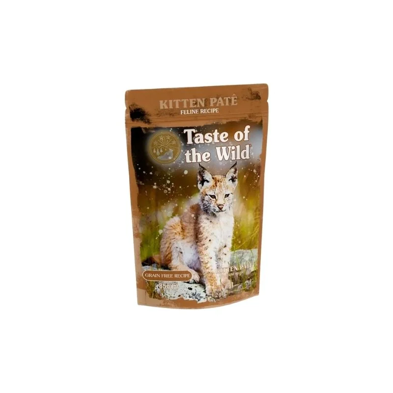 Sachet Pouch Taste of the wild Kitten Paté 85g