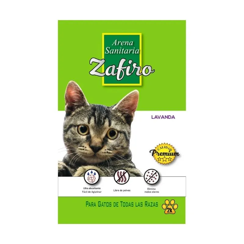 Zafiro Arena Sanitaria para Gatos 10kg