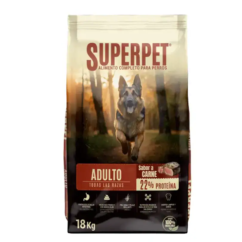 Superpet 18 Kg | Alimento Para Perros Adultos
