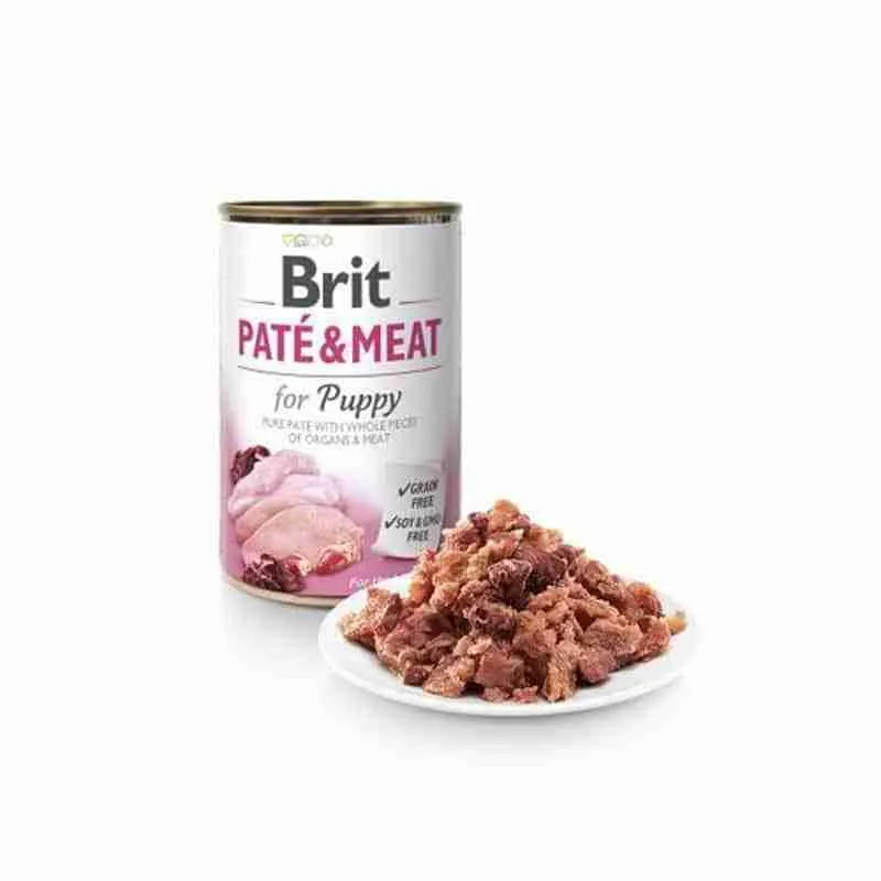Lata Brit Care Paté Perro - Meat Puppy 400 g