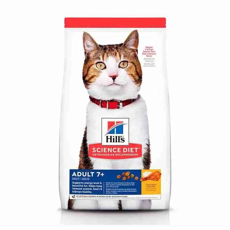 Hill´s Science diet adulto 7+ Chicken Recipe Felino