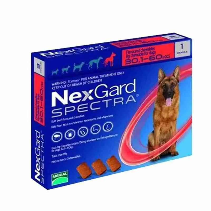 Nexgard Spectra 30 a 60 Kg - 1 Comprimidos