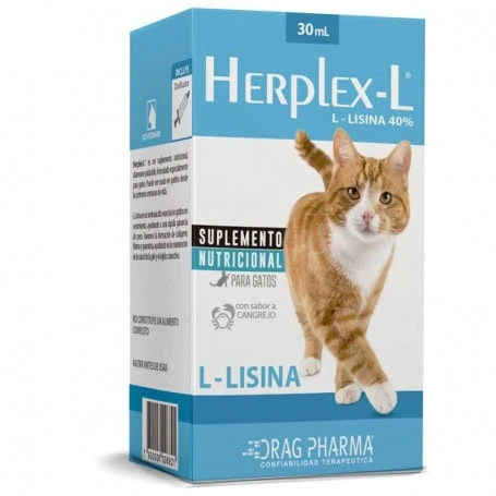 Herplex-L oral 30 ml para gatos