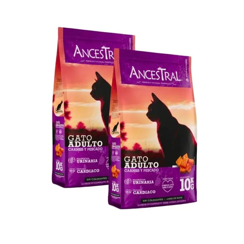 Pack 20 kg Ancestral Gato Adulto