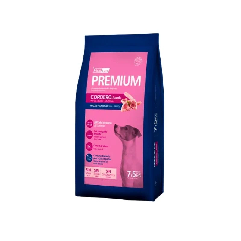 Vitalcan Premium Perro Adulto Razas Pequeñas Cordero 7.5 Kg