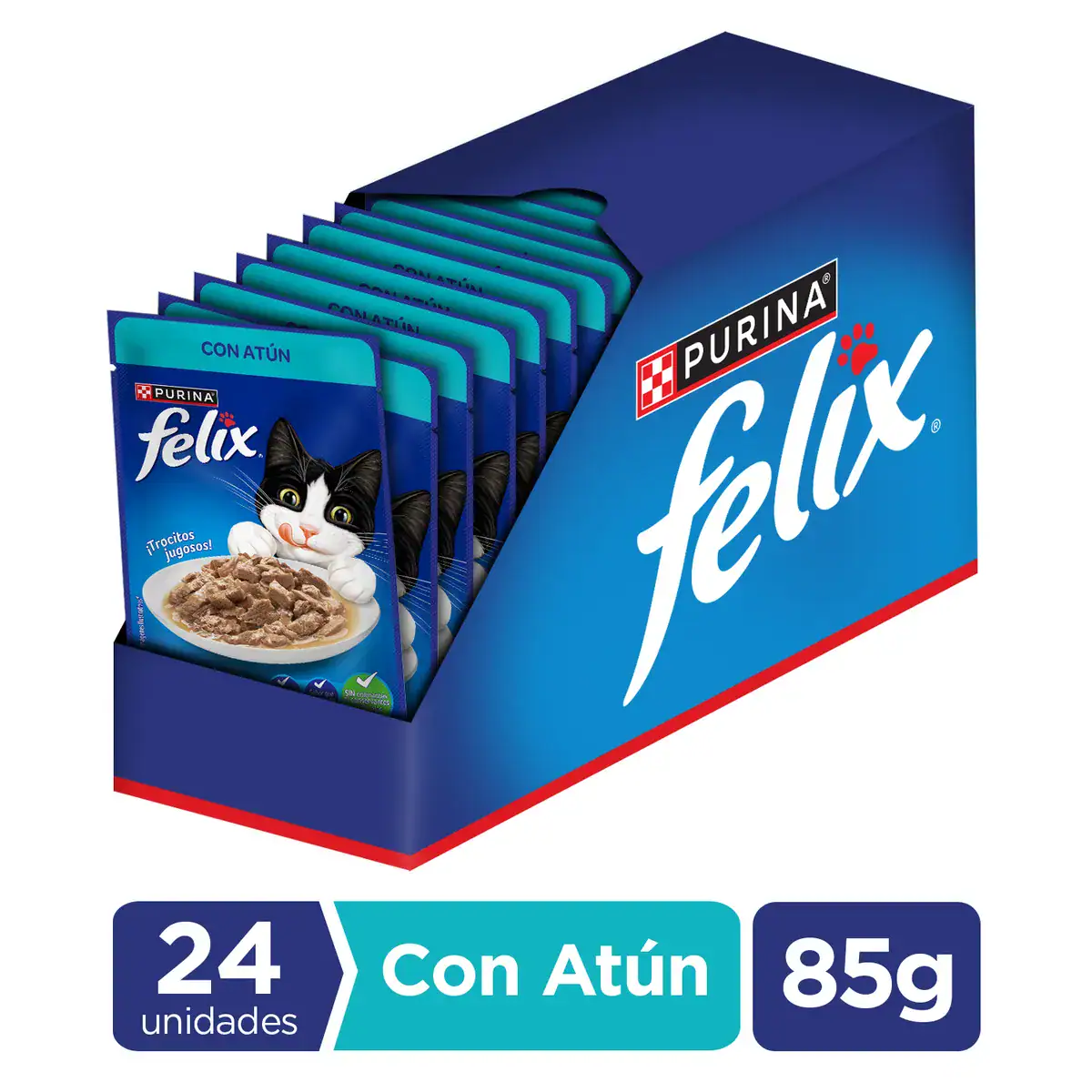 24 sachet Felix Atún