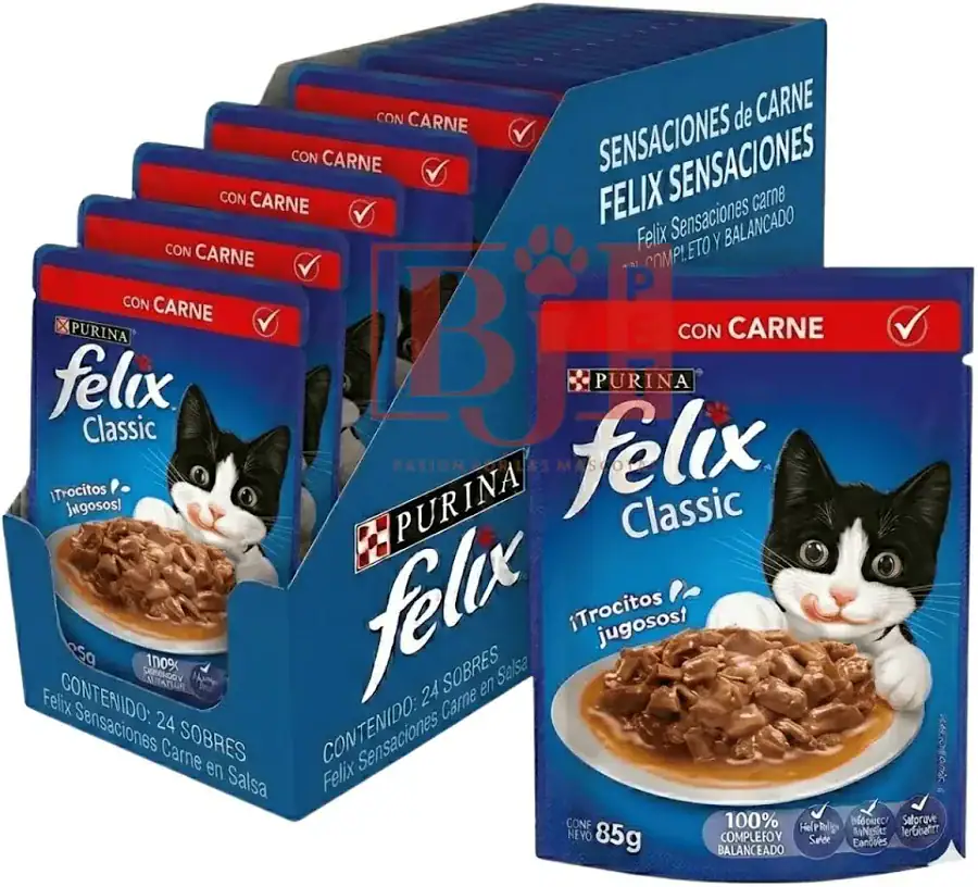 15 sachet Felix Carne