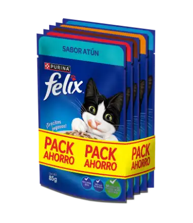 Pack ahorro 5 pouch Felix
